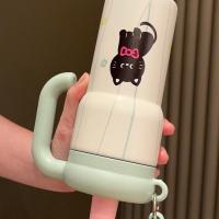 Botella de agua para beber, taza aislada de alta estética, taza helada de acero inoxidable 316, taza térmica portátil de gran capacidad para hombres - details 4