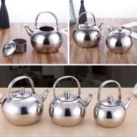 Hervidor de agua de gran capacidad, tetera de acero inoxidable, utensilios de cocina con filtro de infusor, hervidor de café para el hogar y la Oficina - details 4