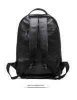 Mochila casual para hombres, mochila de cuero de moda, bolso de computadora de 15,6 pulgadas con patrón de cocodrilo, mochila de viaje - details 18