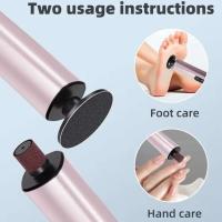 Lima eléctrica 2 en 1 para pies, pedicura, producto para eliminar la piel muerta, recortador de callos, herramienta recargable para el cuidado de los pies - details 16