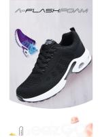 Zapatillas de correr transpirables para mujer, zapatos informales ligeros con cojín de aire, tenis para caminar - details 1