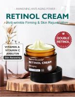 Crema Facial de Retinol para el cuidado de la piel, suero para ojos, reafirmante, levantamiento, antienvejecimiento, Reduce las arrugas - details 1