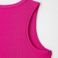 2025-Camiseta corta sin mangas con cuello redondo, chaleco informal de temperamento versátil, novedad de verano, ropa de mujer - details 8