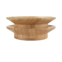 Nuevo europeo y americano de bambú y madera tapa de posavasos de doble propósito anti-caída de escombros que salpica la tapa de bambú y madera - details 6