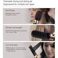 Nuevo estilizador de pelo Seco 6 en 1, Cepillo Multifuncional de 1000W para Cardar y Rizar el Cabello - details 1