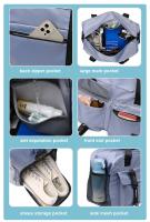 Bolso grande para Fitness, bolso deportivo para mujer, zapatos secos y húmedos, bolsillo, bandolera de un solo hombro, natación, Yoga, gimnasio, mochila de viaje - details 4