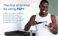 The first of its kind by using PAP+, formulated by dentists.