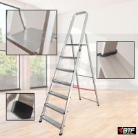 Escalera Tijera Plegable - 5 Peldaños en Aluminio - Escaleras Plegables Aluminio - Hecho en Europa - Portátil y Plegable. BTF-TJL105 - details 17
