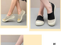 Zapatos de las mujeres de verano nuevos zapatos casuales versátiles transfronterizos suelas suaves no están cansados ​​y cómodos zapatos de madre un pedal zapatos de comercio exterior - details 4
