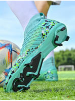 Botas de fútbol para hombre, botines de fútbol TF/FG, zapatos de entrenamiento resistentes al desgaste para niños, zapatillas antideslizantes para exteriores, talla 34-45 - details 6