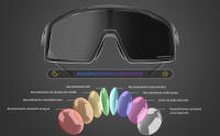 SCVCN Gafas de Ciclismo Photochromicas para Hombre y Mujer Protección UV400 Lentes de Policarbonato Ajustables de Luz Gafas de Pesca con Marco TR - details 4