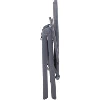 Silla plegable de aluminio Korfu, 67 x 59 x 113 cm, Carbón - details 10