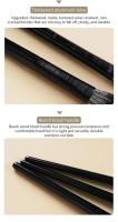 Set De 6 Pinceles De Maquillaje Para Los Ojos Profesionales Suaves Contorno Sombra De Ojos Línea De Ojos Pestañas Herramienta De Belleza Femenina Material De Pelo De Lana - details 9