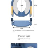 Inodoro escalonado para niños, taburete plegable para pies, inodoro multifuncional, orinal de entrenamiento para niños y niñas - details 18