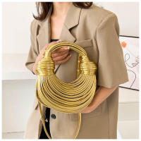 Nuevo Bolso de mano tejido a mano para pan y fideos, con cable eléctrico, para hombro, - details 29