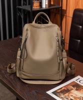 Mochila De piel auténtica para mujer, bolso de viaje de alta calidad, informal, de hombro, 2023 - details 21