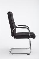 Cantilever Attila Tapizada En Tela y con Base De Metal I Silla De Conferencia con Reposabrazos, Color:Negro/Negro - details 32