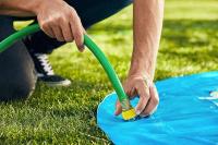 Boquilla de delfín móvil, juego de agua para niños, césped al aire libre, playa, juego de aerosol de verano, tapete con diseño de letras, tapete de juguete - details 5