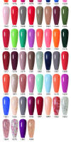 Arte Clavo-Juego de esmaltes en Gel para uñas, barniz híbrido semipermanente con purpurina fina, UV, LED, 15ml, 20 unidades por lote - details 11