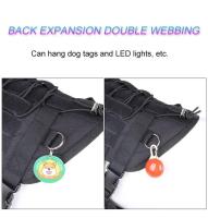 Perro táctico con correa de asa, accesorio militar para caminar perros Rottweiler, arnés para cachorros medianos y grandes - details 8
