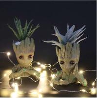 Eta de Flores Groot, jarrón para el hogar, arreglo de decoración multifuncional, personajes de anime, portalápices - details 6