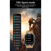 Reloj Inteligente Militar para Hombres Pulsera con Rastreo GPS, Bluetooth, Llamadas, Batería de 2024 Mah, Compás, Iluminación LED - details 11