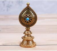 Cobre tallado a mano salón de Buda siete tesoros placa Manzha artesanía de Nepal Manchara oferta especial - details 10