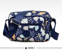 Bolso de mensajero de gran capacidad, bolso de hombro, tela Oxford, material de flores, mochila individual, Nuevo - details 27