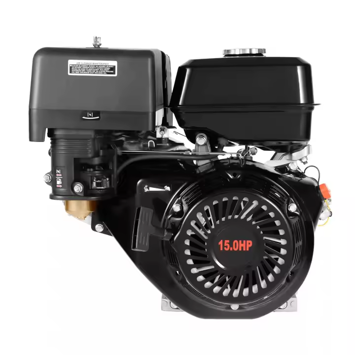 Motor de Gas de eje Horizontal, arranque de retroceso, Motor Go Kart, 4 tiempos, 420cc, 15HP, OHV - 1