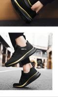 Zapatillas Deportivas Transpirables para Hombres Zapatos Negros de Moda Casual - details 13
