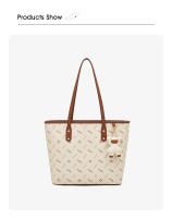 FOXER-Bolso de mano de cuero sintético para mujer, bolsa de hombro de gran capacidad, a la moda, para oficina - details 14