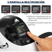 Pedales estáticos mini pedal bicicleta estática pedal estático portátil máquinas con pantalla LCD y resistencia ajustable pedales eléctricos para mayores - details 2