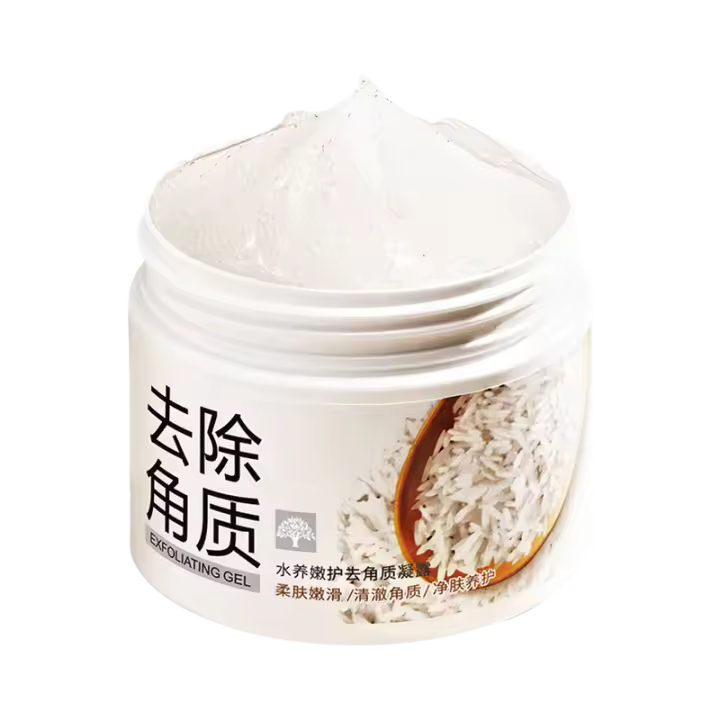 BIOAQUA Gel exfoliante Facial de arroz blanco, crema hidratante nutritiva para el cuidado de la piel, exfoliante Facial, exfoliantes faciales, cuidado de la piel - 1