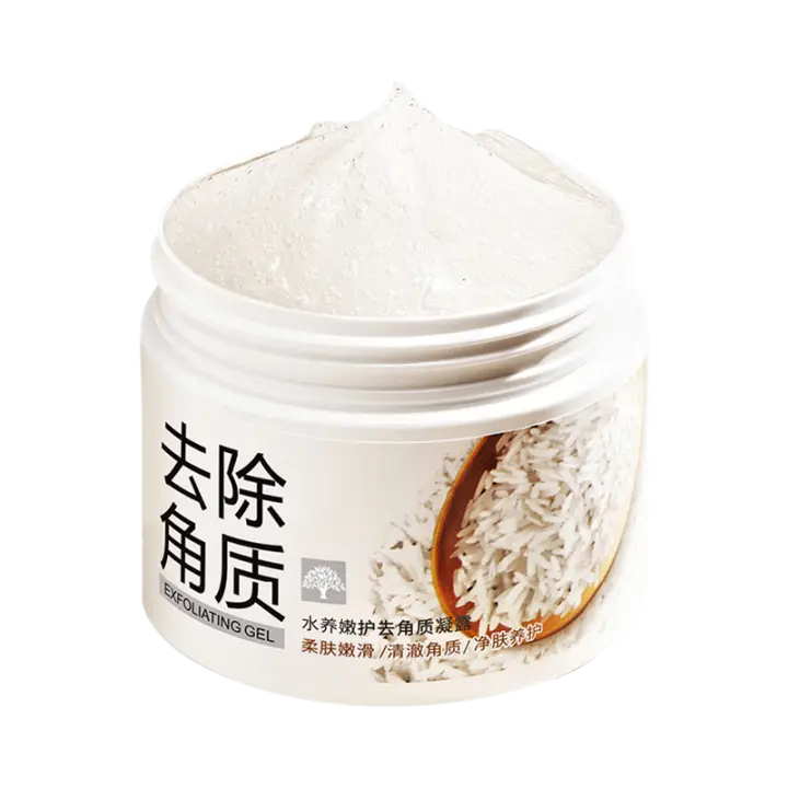 BIOAQUA Gel exfoliante Facial de arroz blanco, crema hidratante nutritiva para el cuidado de la piel, exfoliante Facial, exfoliantes faciales, cuidado de la piel - 1