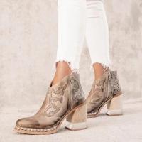 Botas de tacón alto para mujer, zapatos a la moda, botas martin, zapatos de tacón alto para mujer - details 4