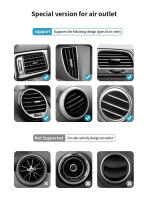 Coche con ventilación de aire, soporte universal para teléfono - details 10
