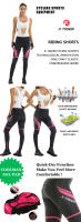 Conjunto de ropa de Ciclismo de X-TIGER para mujer, Jersey transpirable de manga larga para bicicleta de montaña, otoño - details 2