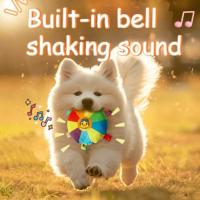 Divertido platillo volador de felpa de arcoíris, juguetes para perros, juegos de entrenamiento interactivos al aire libre, juguete para masticar, mascotas, discos voladores, juguetes, accesorios para perros - details 1