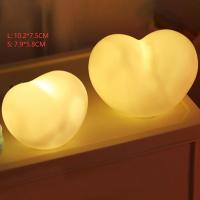 1 unidad. Bonita luz nocturna de corazón, lámpara LED de vinilo para dormir, luz nocturna táctil para mesita de noche para guardería, regalo de feliz cumpleaños para habitación de niños - details 9