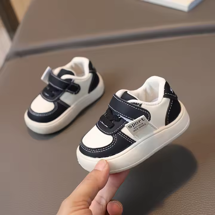 Zapatos de bebé otoño nuevo bebé zapatos de niño de suela suave niños casual zapatos de junta niñas niños zapatos - 1