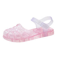 Zapatos de princesa de gelatina de cristal Zapatos de cueva de bebé Zapatos romanos para niñas Zapatos de playa de suela suave - details 25
