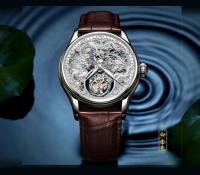 Reloj de Lujo AESOP Tourbillon Volador Automático con Cristal de Zafiro - details 19