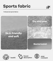 Sujetador deportivo absorbente de impactos para mujer, ropa interior transpirable de secado rápido para entrenamiento, correr y yoga - details 1