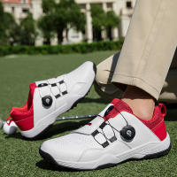Zapatos de golf zapatos para hombres y mujeres perilla automática corbata material alto antideslizante - details 17