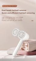 Máquina de Eliminación de Pelo de Doble Cabeza para Ropa y Electrodomésticos de Hogar con Recarga USB y Alimentación Eléctrica - details 0