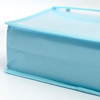 Bolsa de almacenamiento de papel de prueba multifuncional, función de botón, bolsa de documentos de gran capacidad para niños, organizador de papelería portátil de mano - details 7