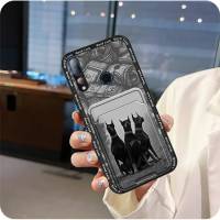 Funda protectora de teléfono a prueba de golpes para HTC Desire 19 Plus/D19 + funda para tarjeta antipolvo bonita funda resistente a la suciedad antigolpes - details 1