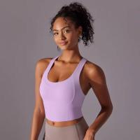 Chaleco de Yoga para Mujeres Top de Tanque de Color Sólido Ropa Interior Transpirable para Yoga, Gimnasio, Correr - details 41