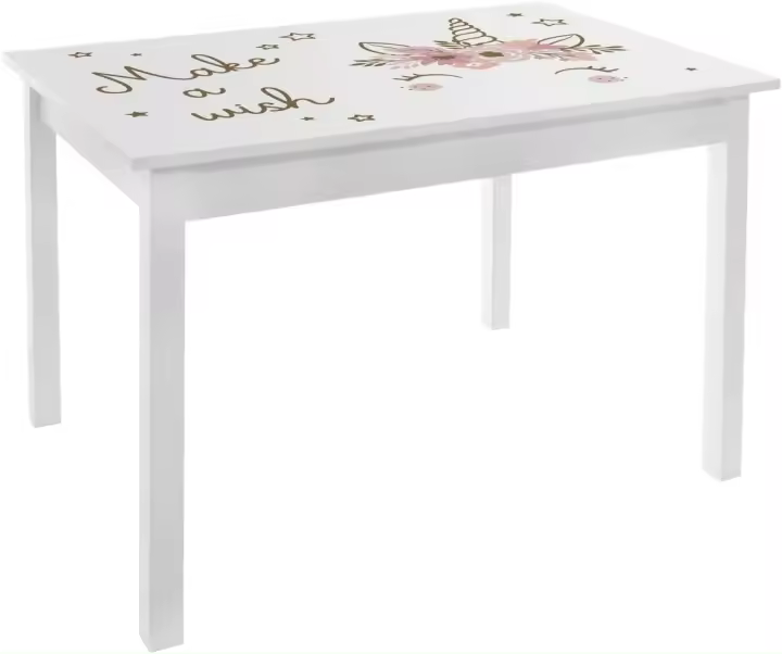 Mesa Impresa para Niños Juego de Muebles y Organización - 1
