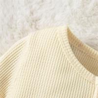 Conjunto de Regreso para Bebé Recién Nacido Romper de Pijama de Piso con Volantes - details 5